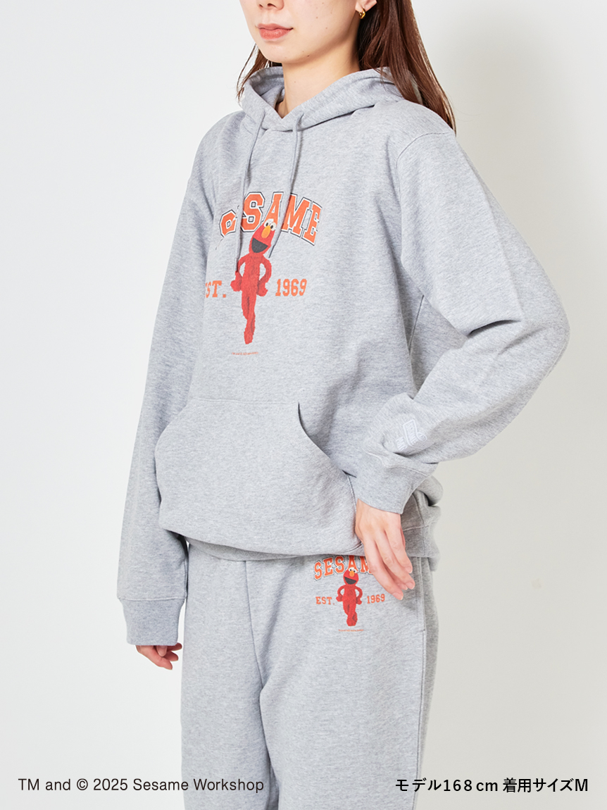 UNISEX】カレッジロゴ 裏毛ロングパンツ(ボトムス)｜SESAME STREET