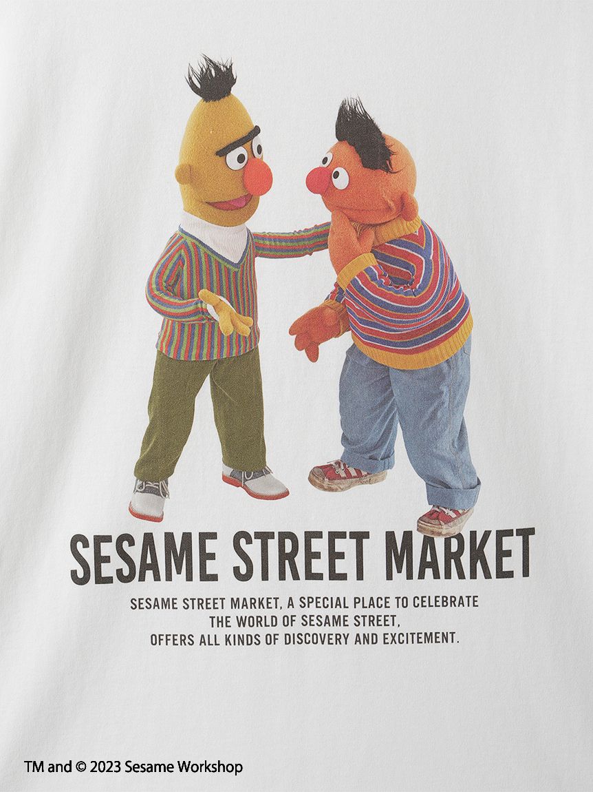 UNISEX】フォトプリントTシャツ(トップス)｜SESAME STREET MARKET/公式