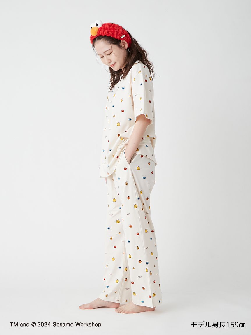 ルームウェアセット　パジャマセット FRUIT OF THE LOOM パジャマ ルームウェア サテン長袖パジャマ