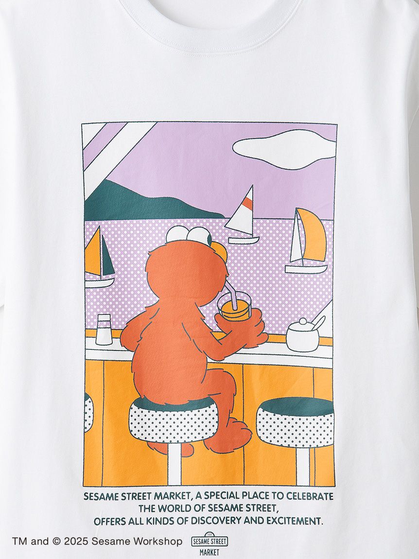 UNISEX】エルモ アートTシャツ（SIP）(トップス)｜SESAME STREET
