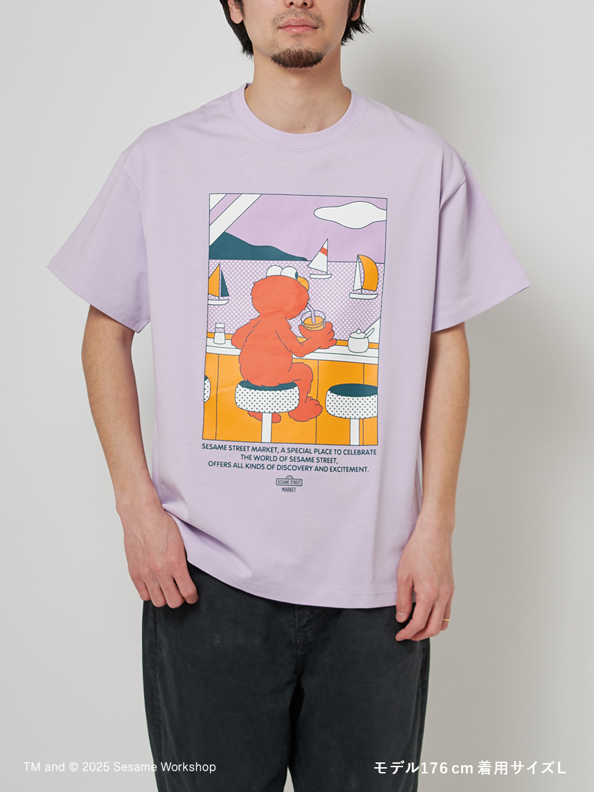 Sesame Street Elmo Tシャツ セサミストリート エルモ 公式 セサミストリート エルモTシャツ - メルカリ