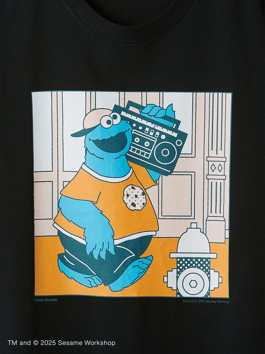 UNISEX】クッキーモンスター アートTシャツ（RADIO）(トップス