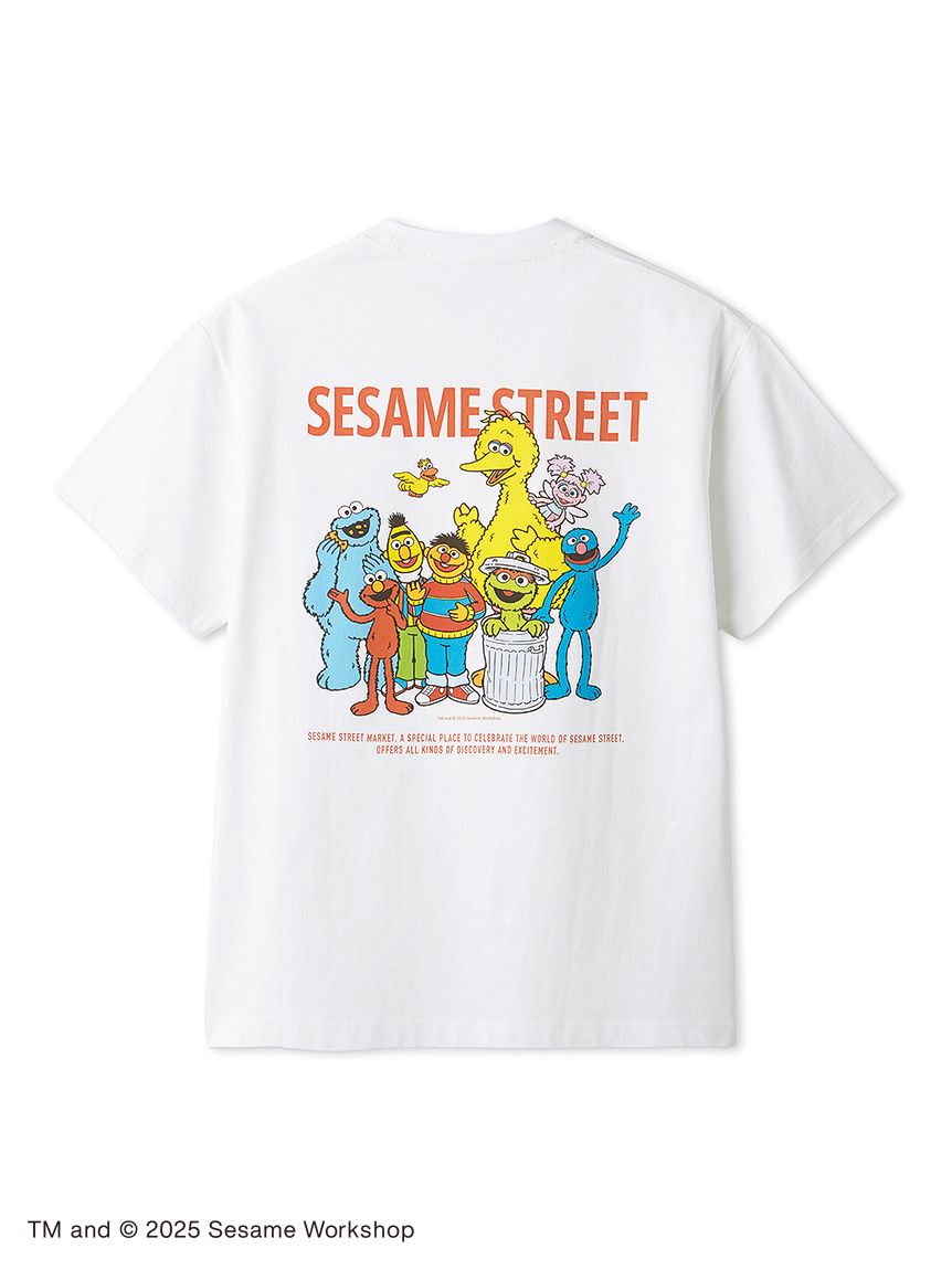 セサミストリート モノトーンTシャツパペット ELMO SESAME STREET - ⭐️半袖Tシャツ バスケ SESAME STREET⭐️TEAM