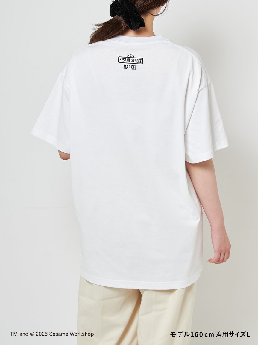 UNISEX】キャラクターアートTシャツ（RAINBOW）(トップス)｜SESAME