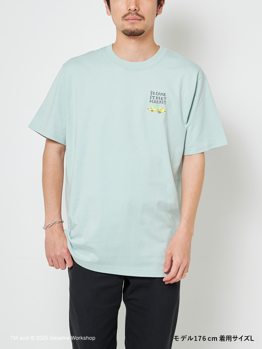 tシャツ 「ヒラノトシユキ」「UNISEX」オリジナルアートTシャツ（刺繍入り） レディース メンズ ヒラノトシユキ】【UNISEX】オリジナルアートTシャツ（刺繍入り