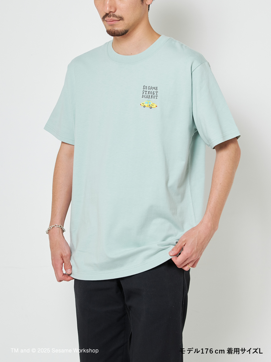 ヒラノトシユキ】【UNISEX】オリジナルアートTシャツ（刺繍入り