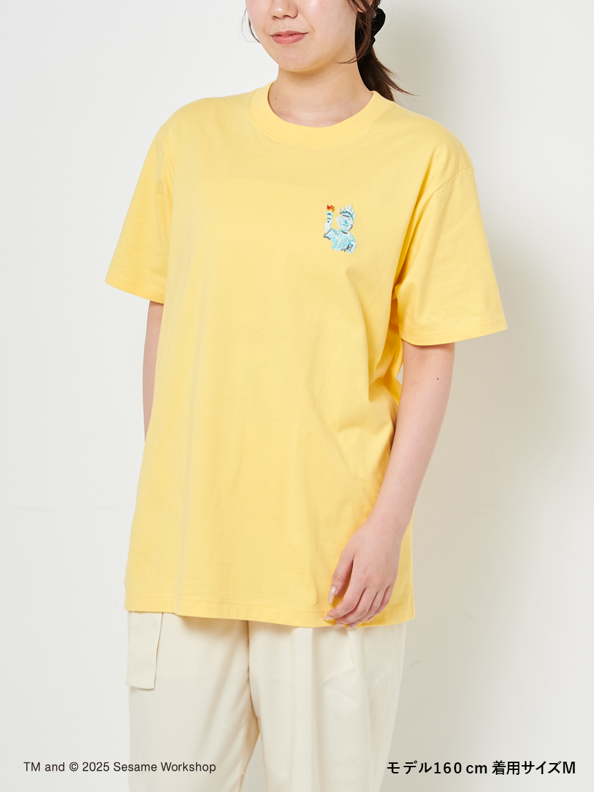 ヒラノトシユキ】【UNISEX】オリジナルアートTシャツ（刺繍入り