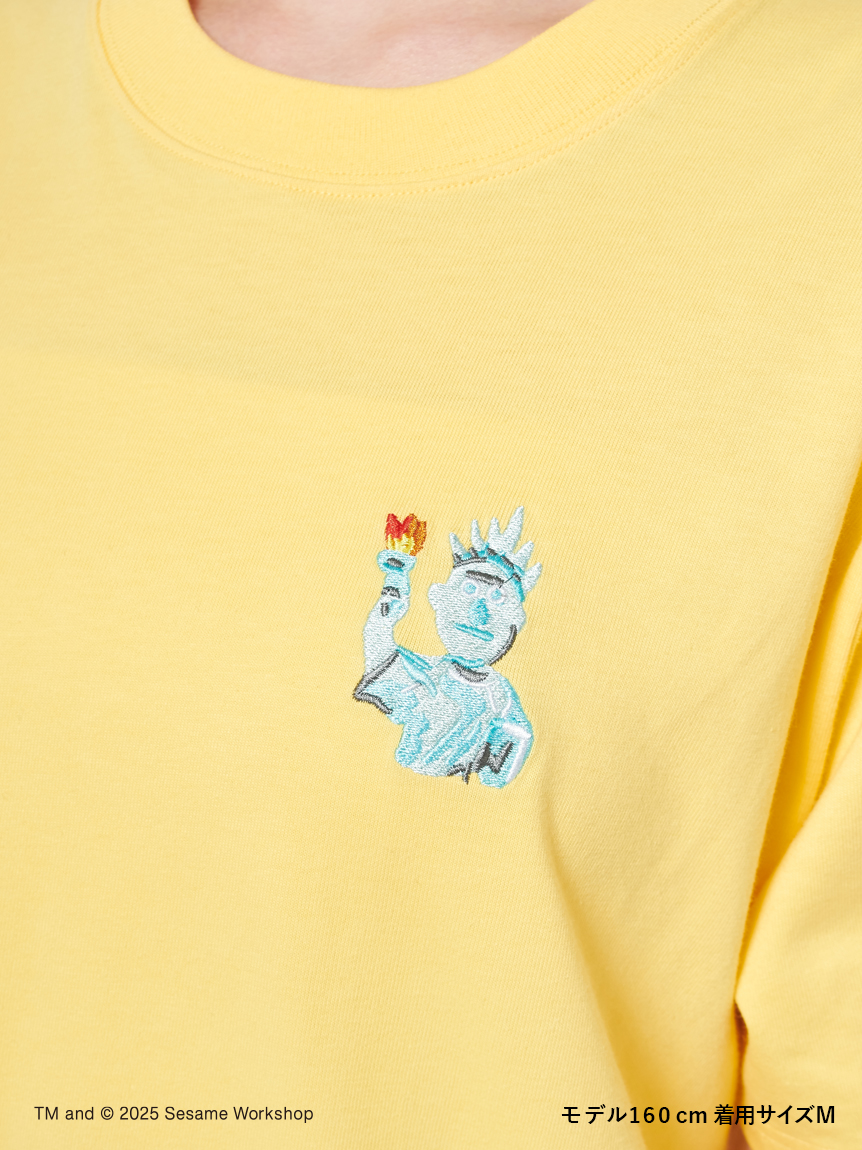 ヒラノトシユキ】【UNISEX】オリジナルアートTシャツ（刺繍入り