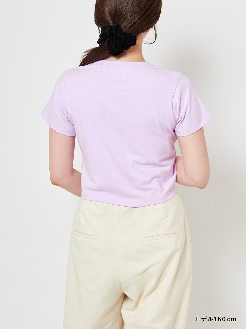 CHARMING THEY ARE!】クロップドTシャツ(トップス)｜SESAME