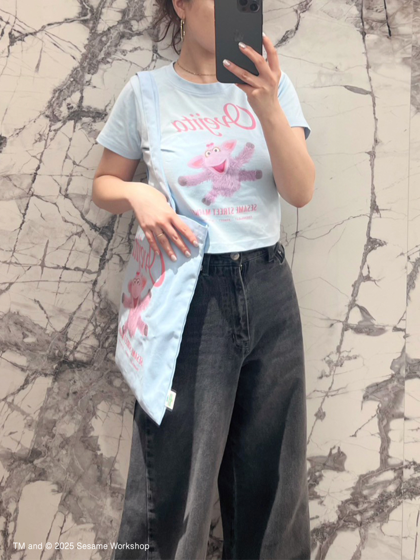 CHARMING THEY ARE!】クロップドTシャツ(トップス)｜SESAME