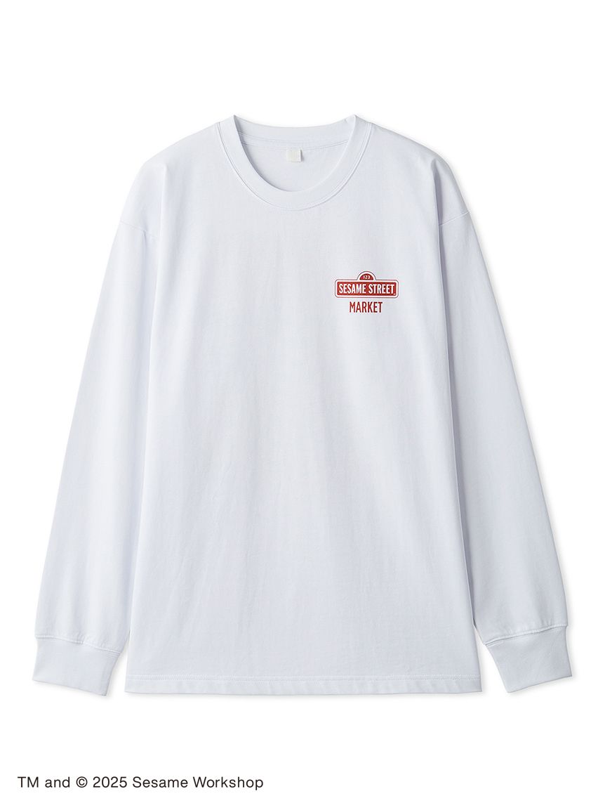 CAFE SWEETS】【UNISEX】ロングTシャツ（WAFFLE）(トップス)｜SESAME