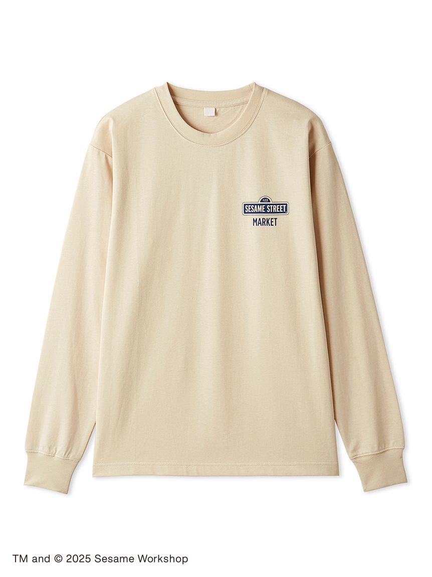 CAFE SWEETS】【UNISEX】ロングTシャツ（WAFFLE）(トップス)｜SESAME