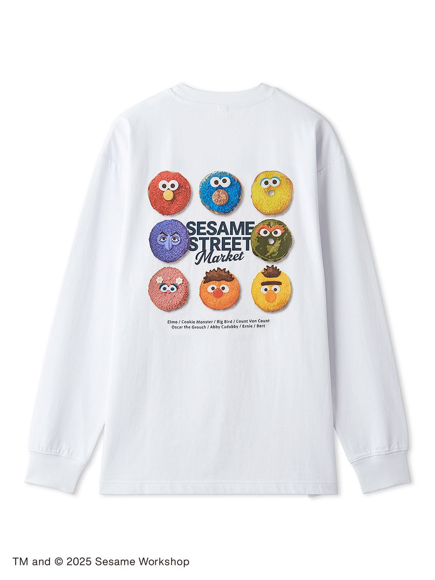 CAFE SWEETS】【UNISEX】ロングTシャツ（DONUT）(トップス)｜SESAME