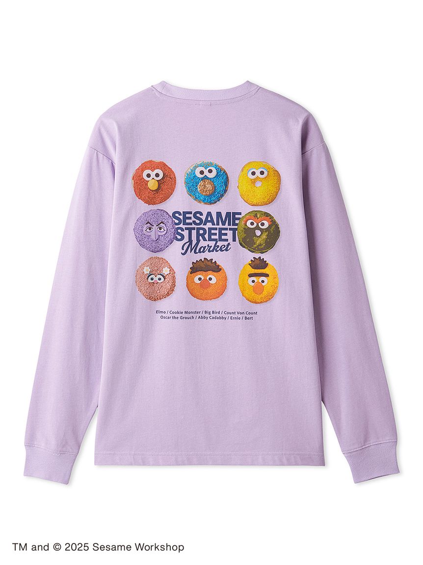 CAFE SWEETS】【UNISEX】ロングTシャツ（DONUT）(トップス)｜SESAME