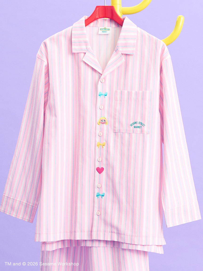 RELAXING TIME】プリントオックスパジャマ(ルームウエア)｜SESAME