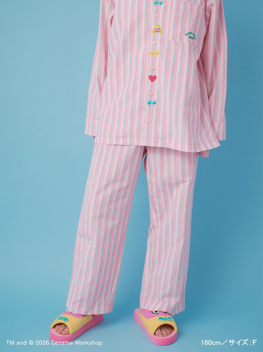 RELAXING TIME】プリントオックスパジャマ(ルームウエア)｜SESAME