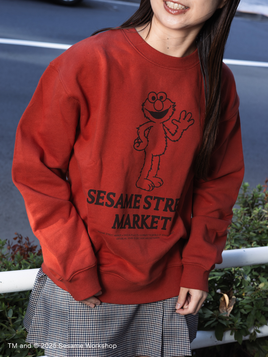 VINTAGE SKETCH】裏毛プルオーバー(トップス)｜SESAME STREET MARKET