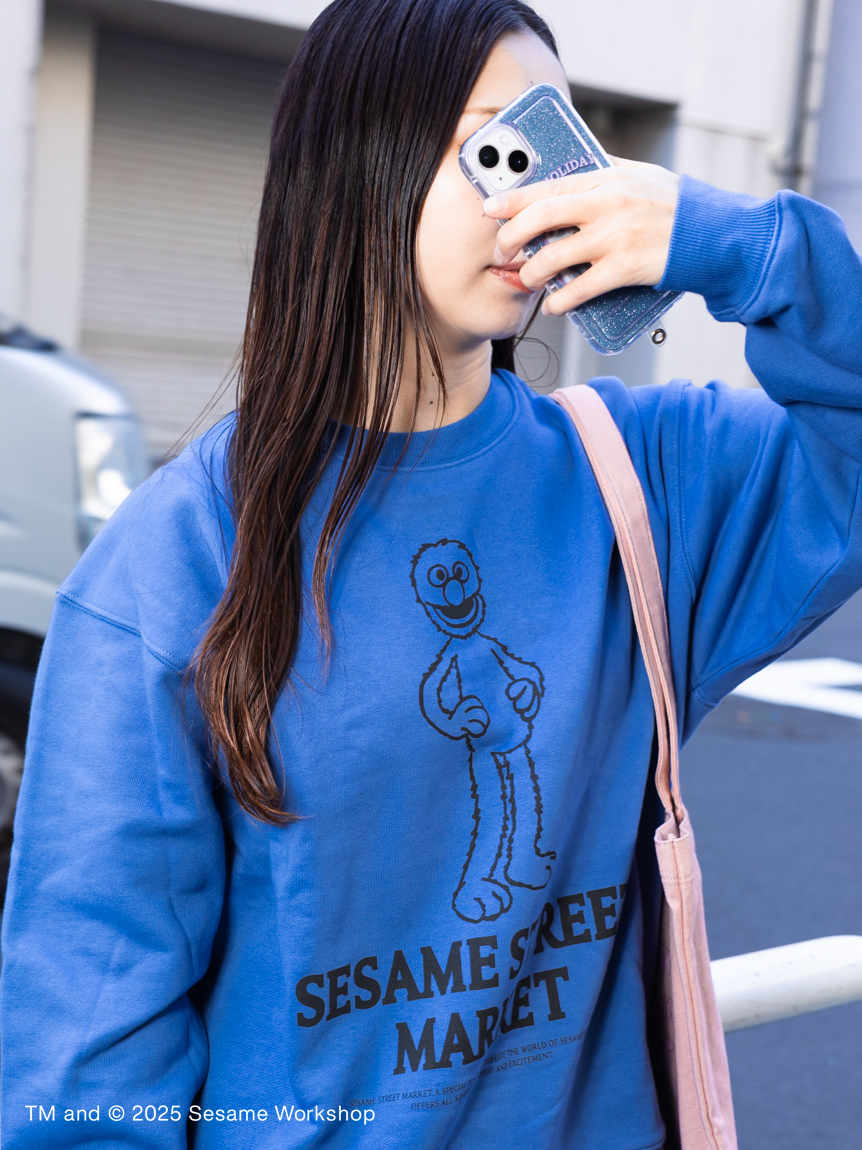 VINTAGE SKETCH】裏毛プルオーバー(トップス)｜SESAME STREET MARKET