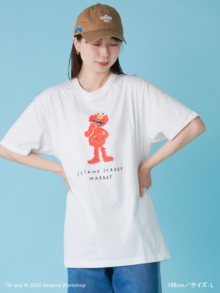 ヒラノトシユキ】フレンズ柄Tシャツ(トップス)｜SESAME STREET MARKET