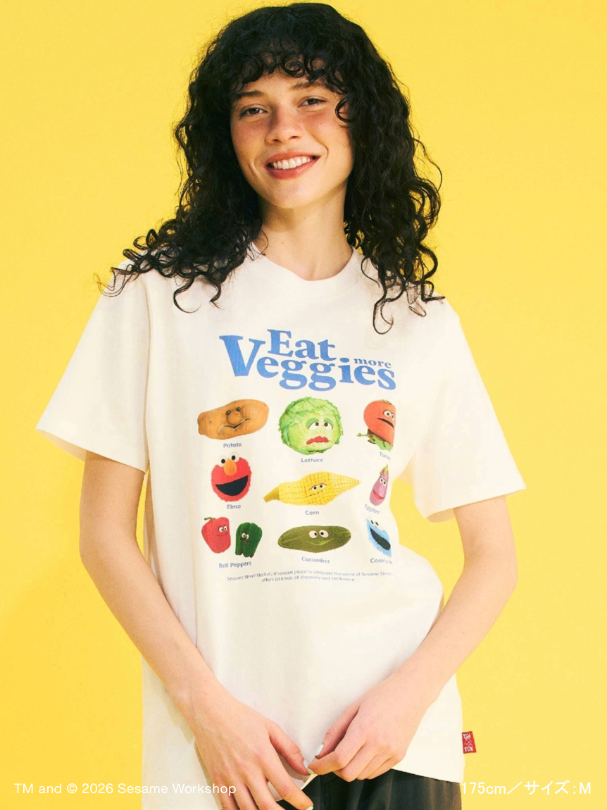 UNISEX】プリントTシャツ（PICNIC）(トップス)｜SESAME STREET MARKET