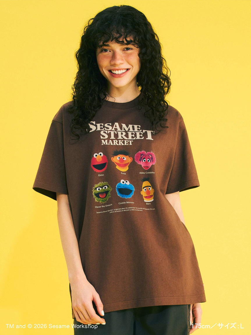 UNISEX】プリントTシャツ（PICNIC）(トップス)｜SESAME STREET MARKET