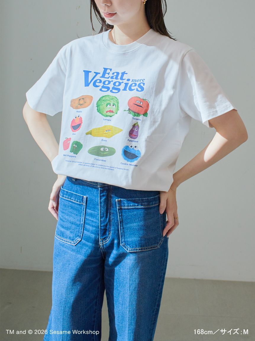 UNISEX】プリントTシャツ（PICNIC）(トップス)｜SESAME STREET MARKET