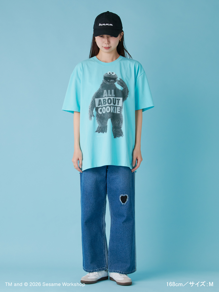 UNISEX】プリントTシャツ（ALL ABOUT）(トップス)｜SESAME STREET
