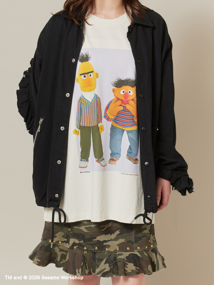UNISEX】フォトアートTシャツ(トップス)｜SESAME STREET MARKET/公式