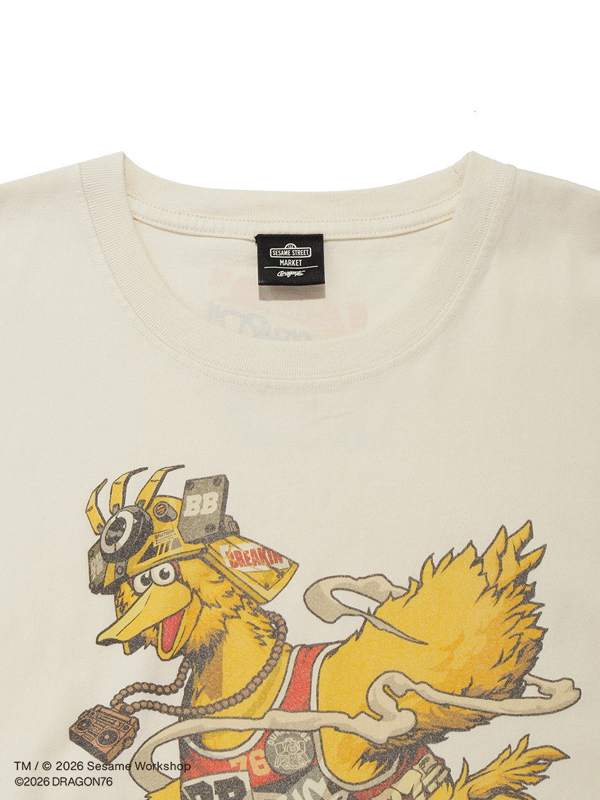 UNISEX】【SESAME STREET MARKET×Dragon76】グラフィックTシャツ