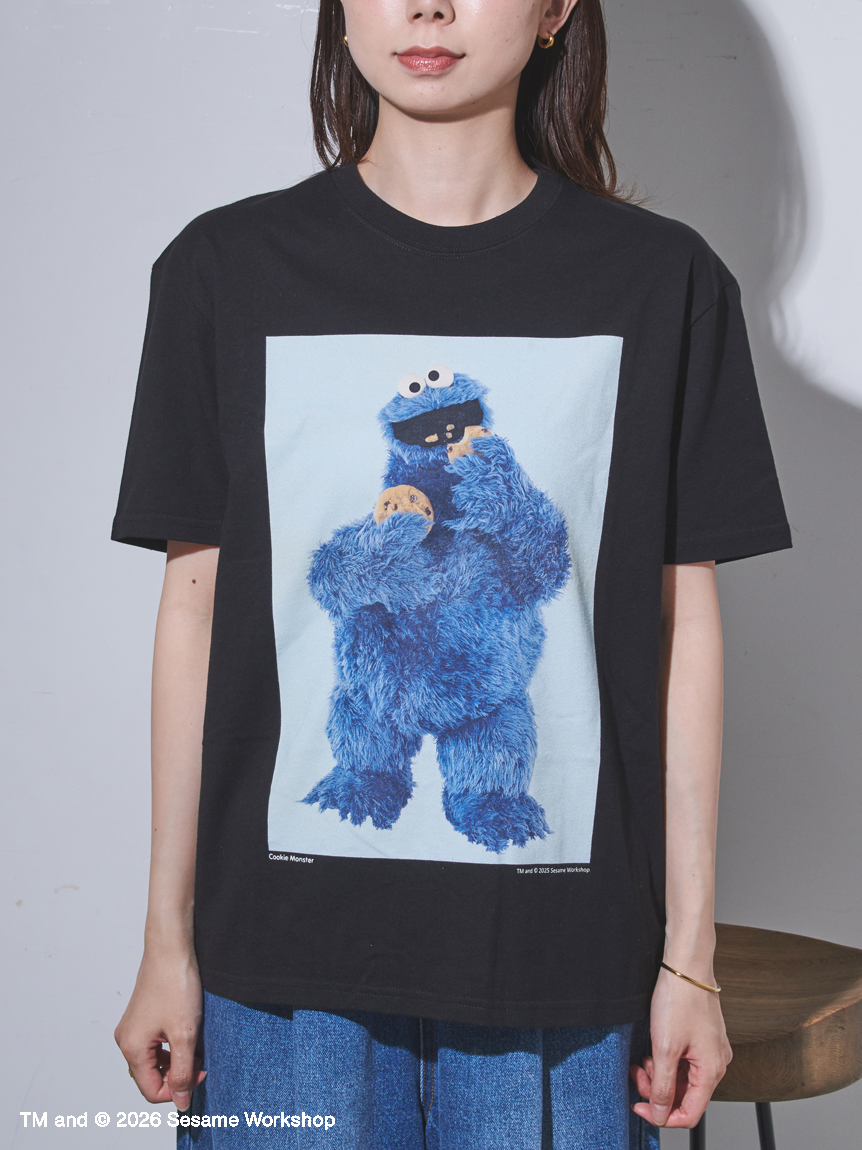 UNISEX】フォトアートTシャツ(トップス)｜SESAME STREET MARKET/公式
