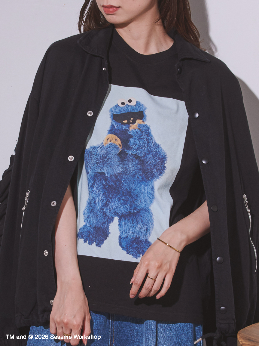 UNISEX】フォトアートTシャツ(トップス)｜SESAME STREET MARKET/公式