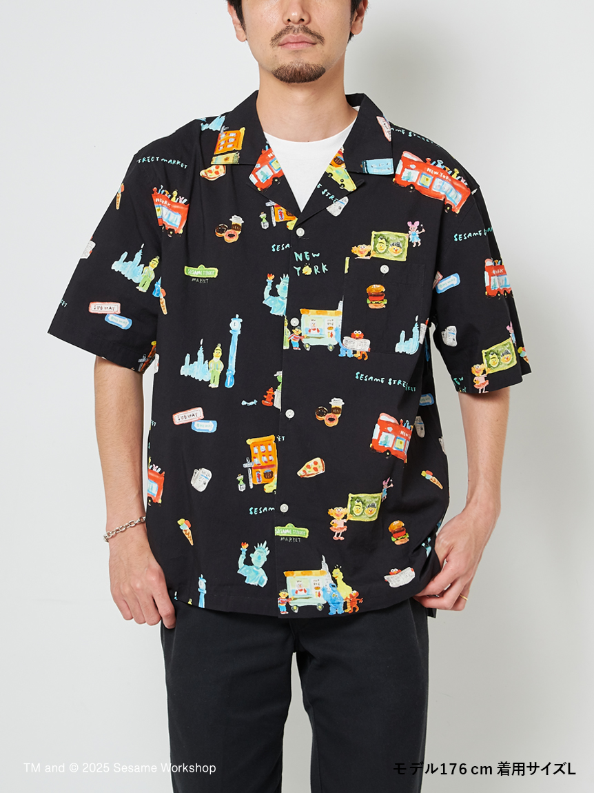 アロハまとめ売り ヒラノトシユキ】【UNISEX】総柄アロハシャツ(トップス)｜SESAME