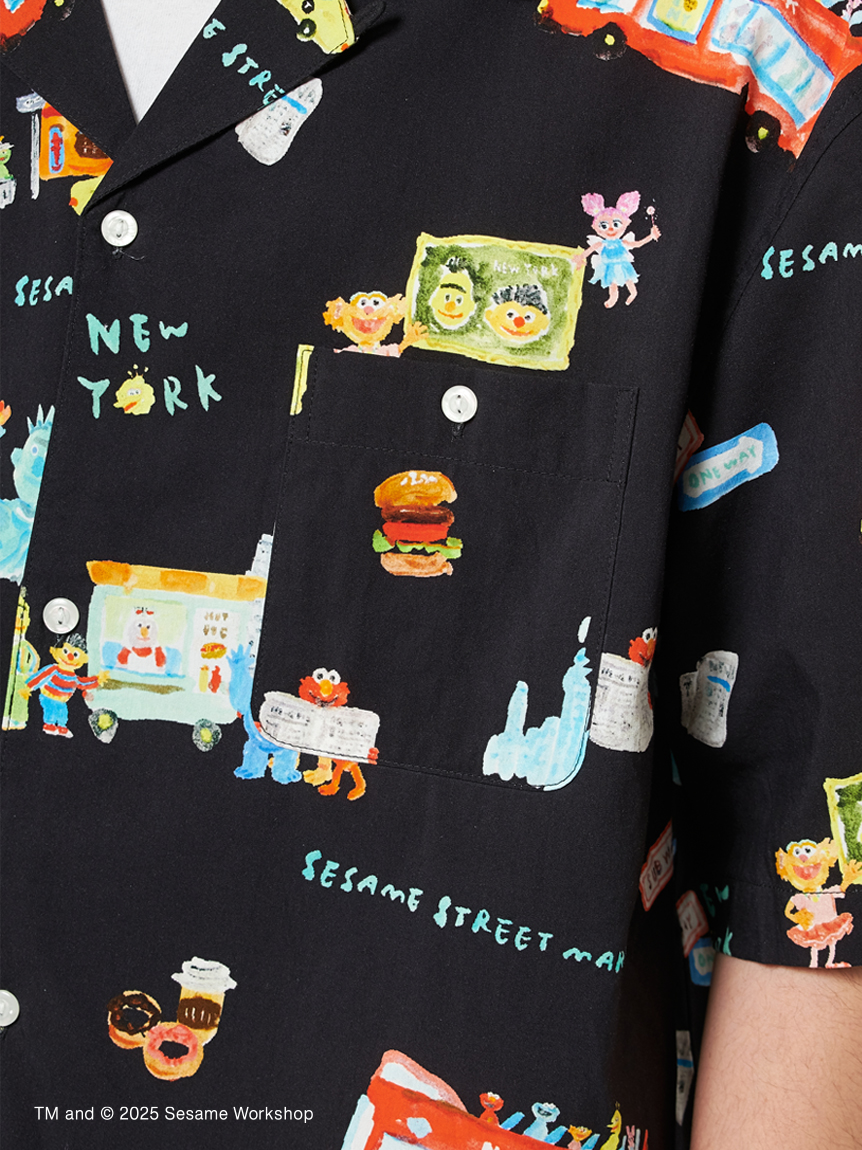 ヒラノトシユキ】【UNISEX】総柄アロハシャツ(トップス)｜SESAME