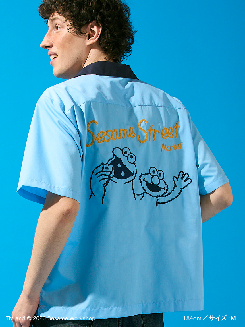 UNISEX】ボーリングシャツ(トップス)｜SESAME STREET MARKET/公式通販
