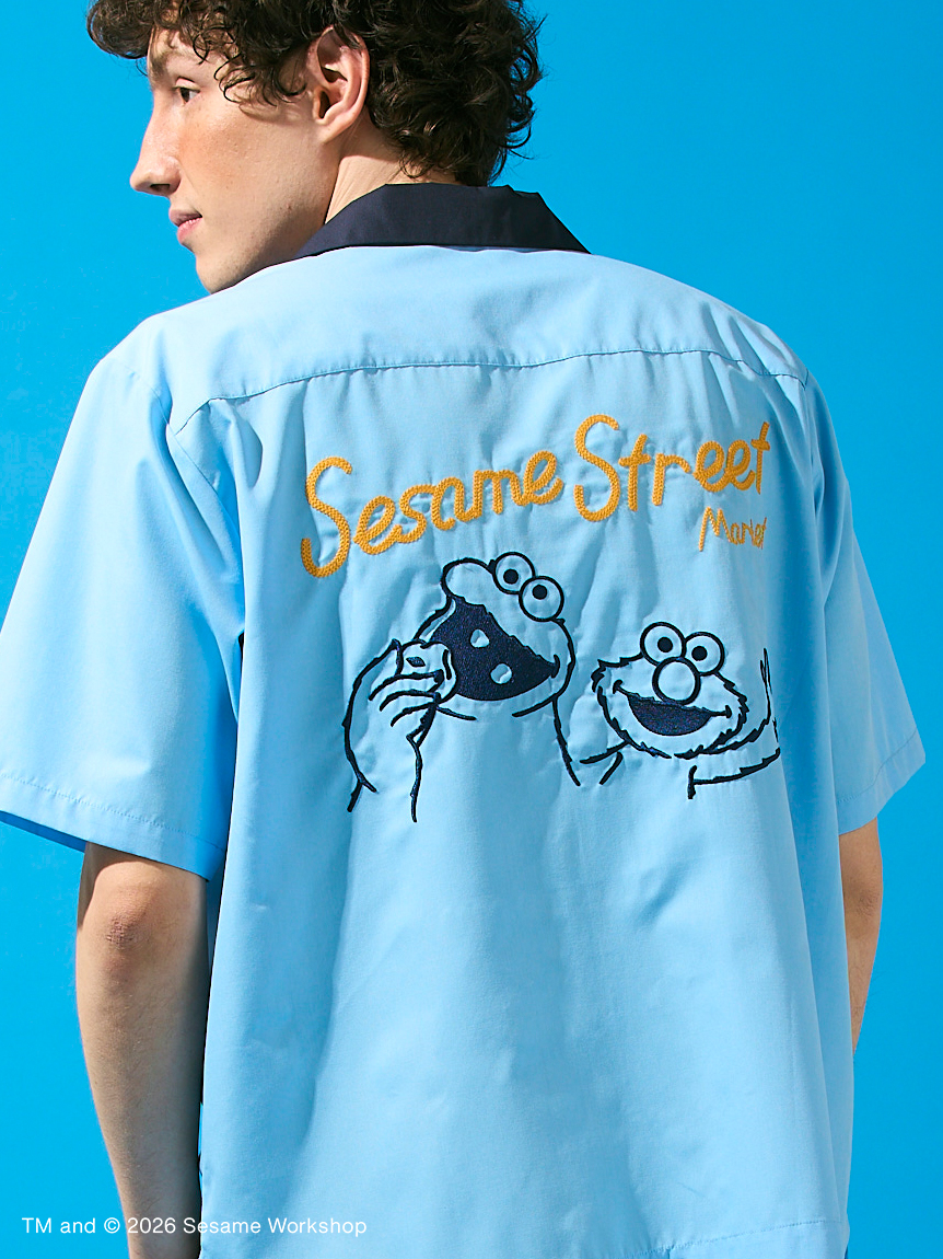 UNISEX】ボーリングシャツ(トップス)｜SESAME STREET MARKET/公式通販
