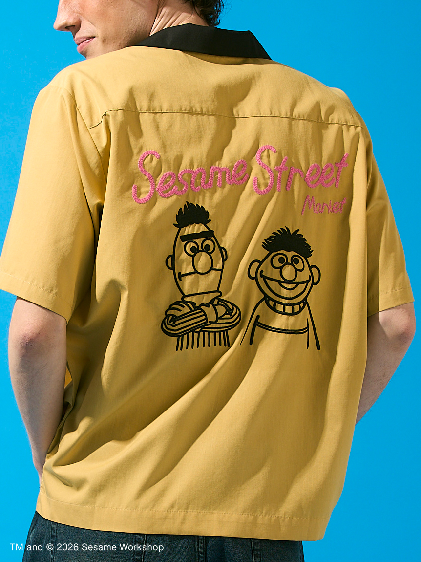 UNISEX】ボーリングシャツ(トップス)｜SESAME STREET MARKET/公式通販