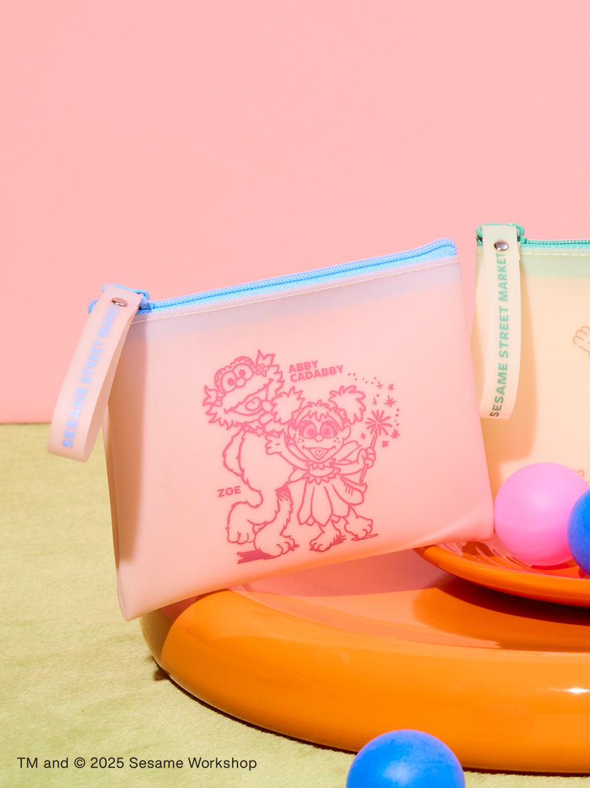 HOPPIN' SPRING】キャラクターズ PVCポーチ(ポーチ)｜SESAME STREET