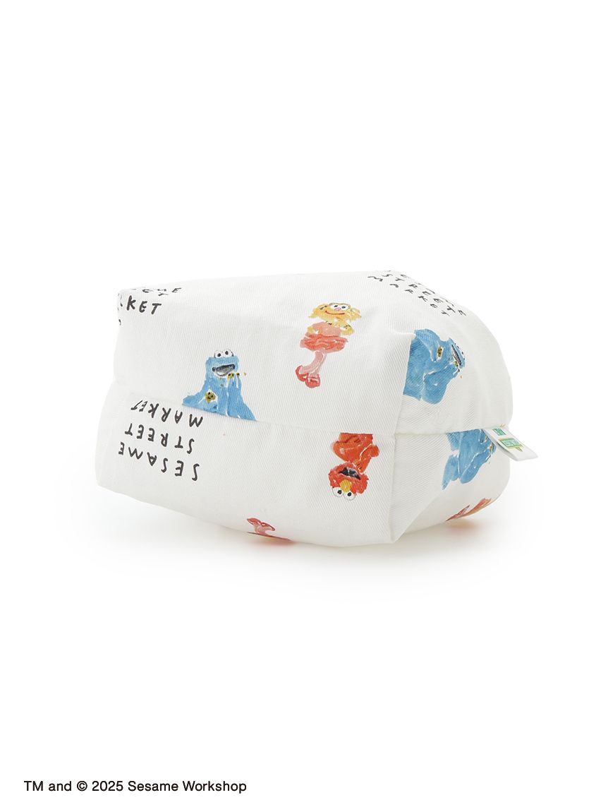 ヒラノトシユキ】フレンズ柄巾着S(ポーチ)｜SESAME STREET MARKET