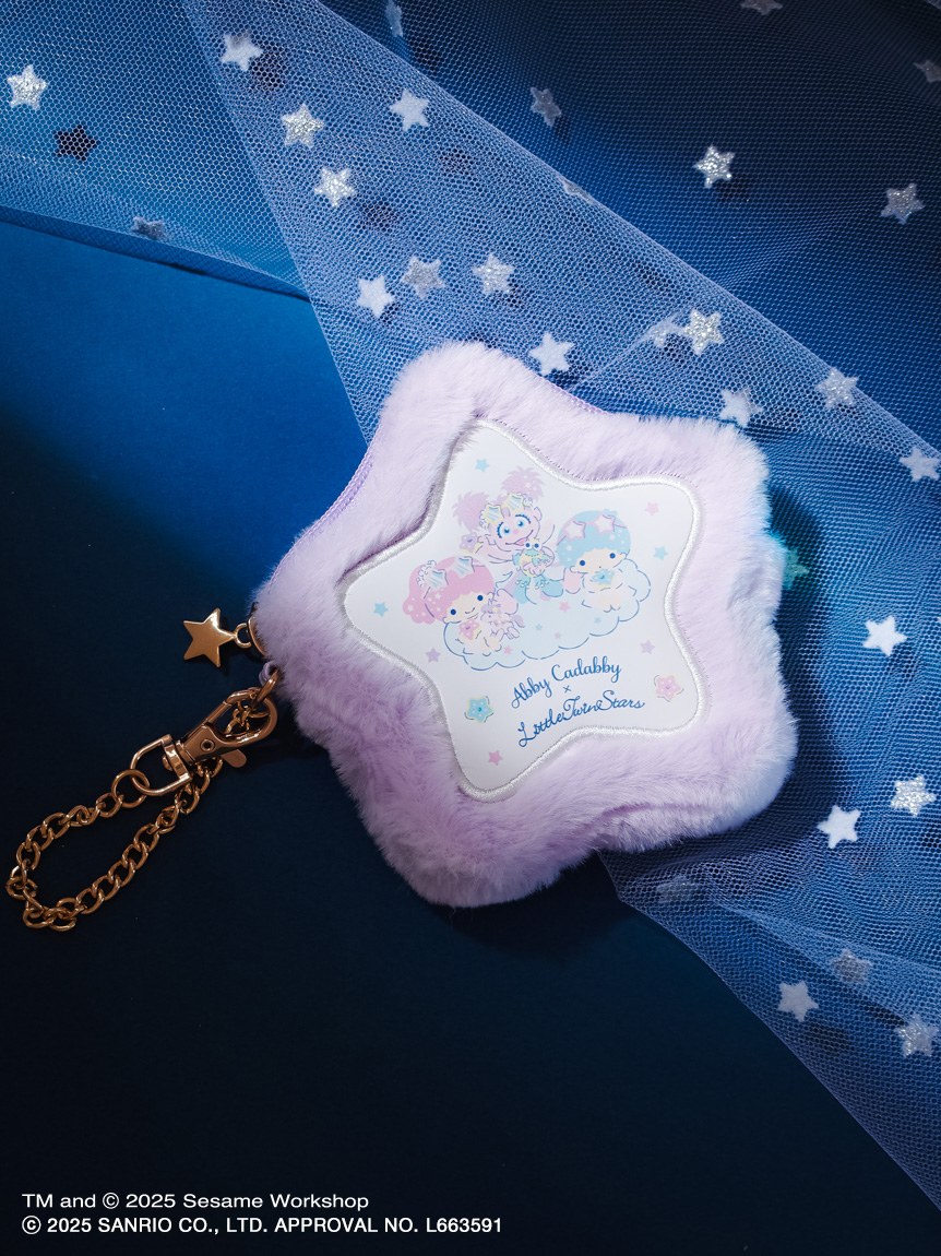 アビー×リトルツインスターズ】星型ファーポーチ(ポーチ)｜SESAME