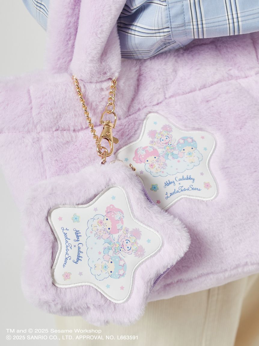 アビー×リトルツインスターズ】星型ファーポーチ(ポーチ)｜SESAME