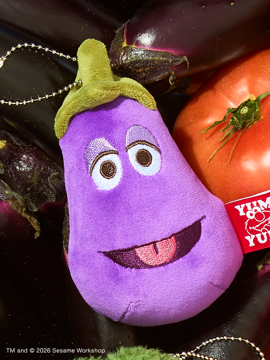 ぬいぐるみミニポーチ（VEGETABLES）(ポーチ)｜SESAME STREET MARKET