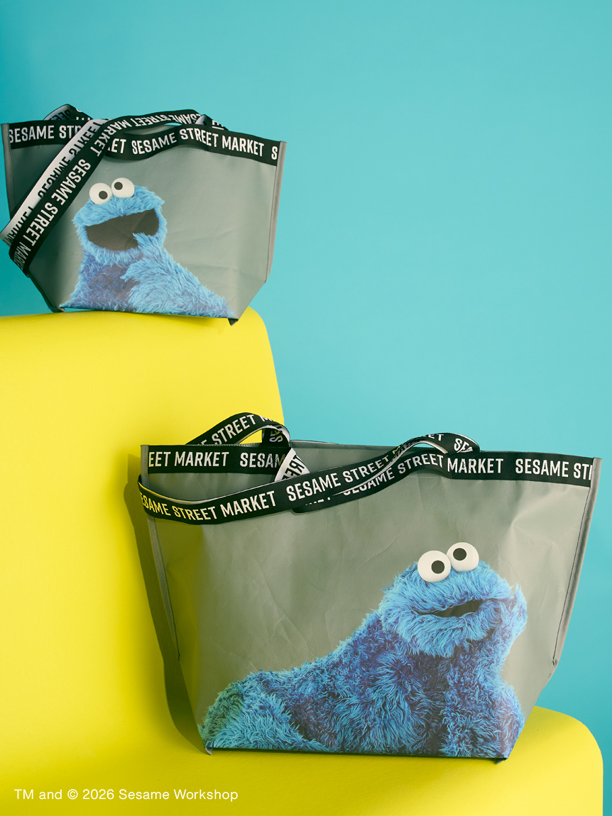 ジャガードテープバッグ（SMALL）(バッグ・エコバッグ)｜SESAME STREET