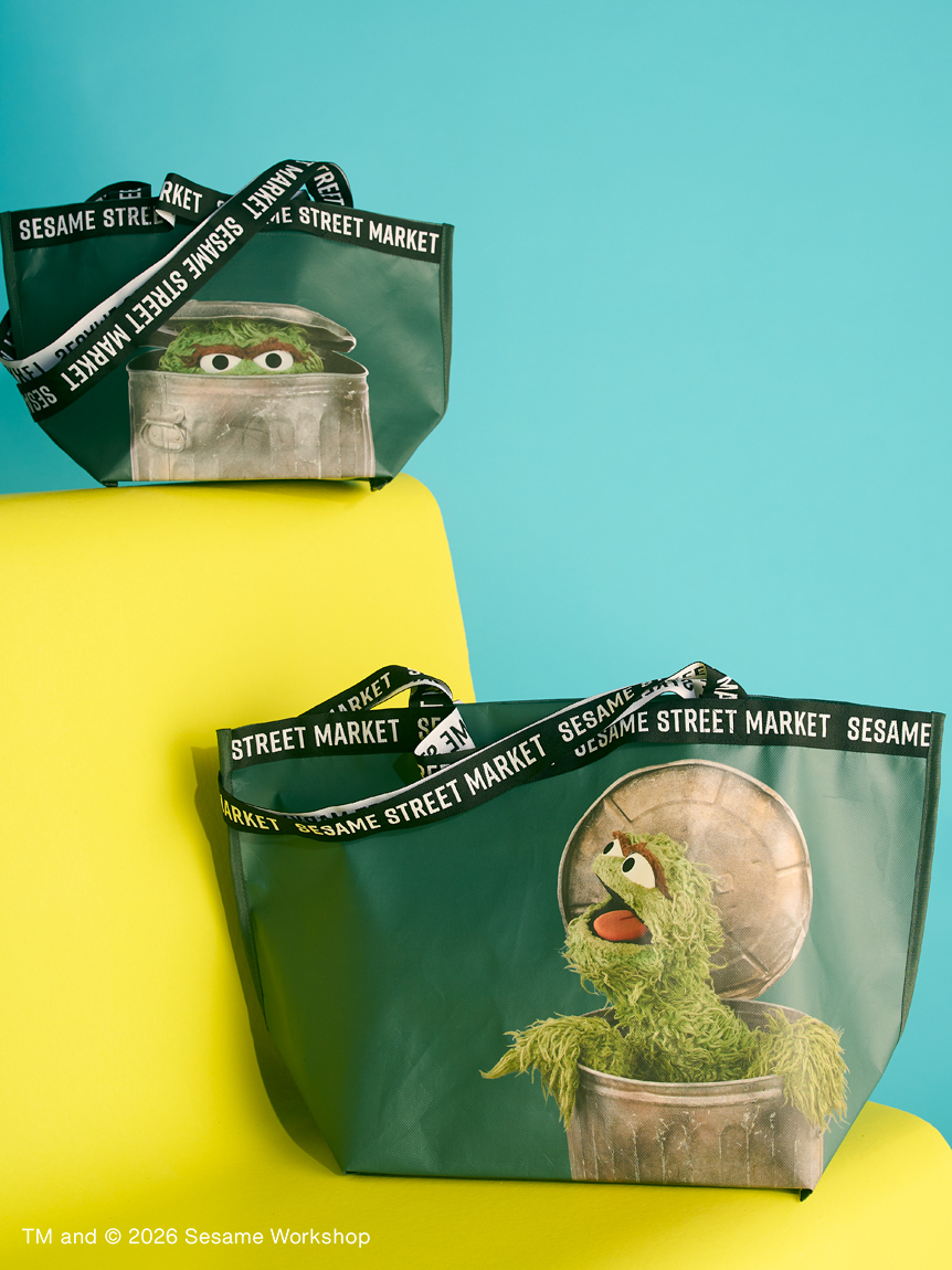 ジャガードテープバッグ（SMALL）(バッグ・エコバッグ)｜SESAME STREET