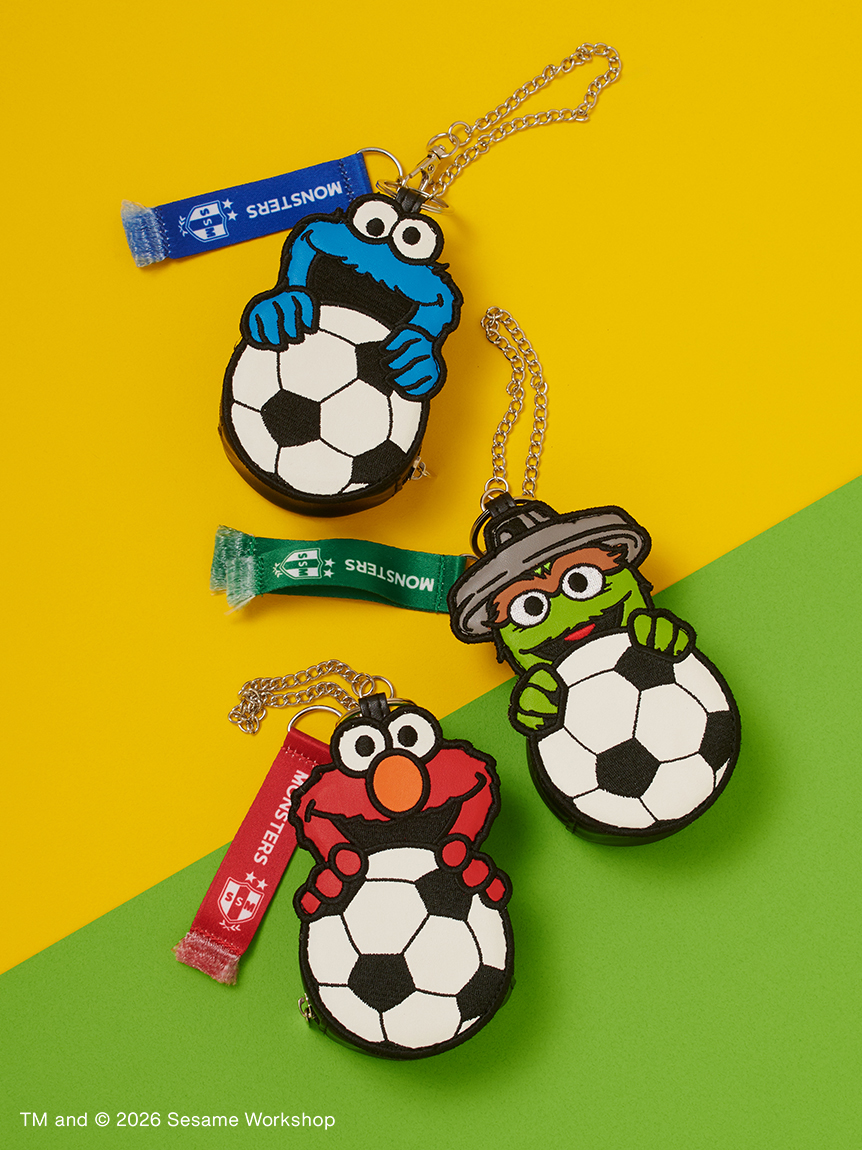 ダイカットポーチ（SOCCER）(ポーチ)｜SESAME STREET MARKET/公式通販