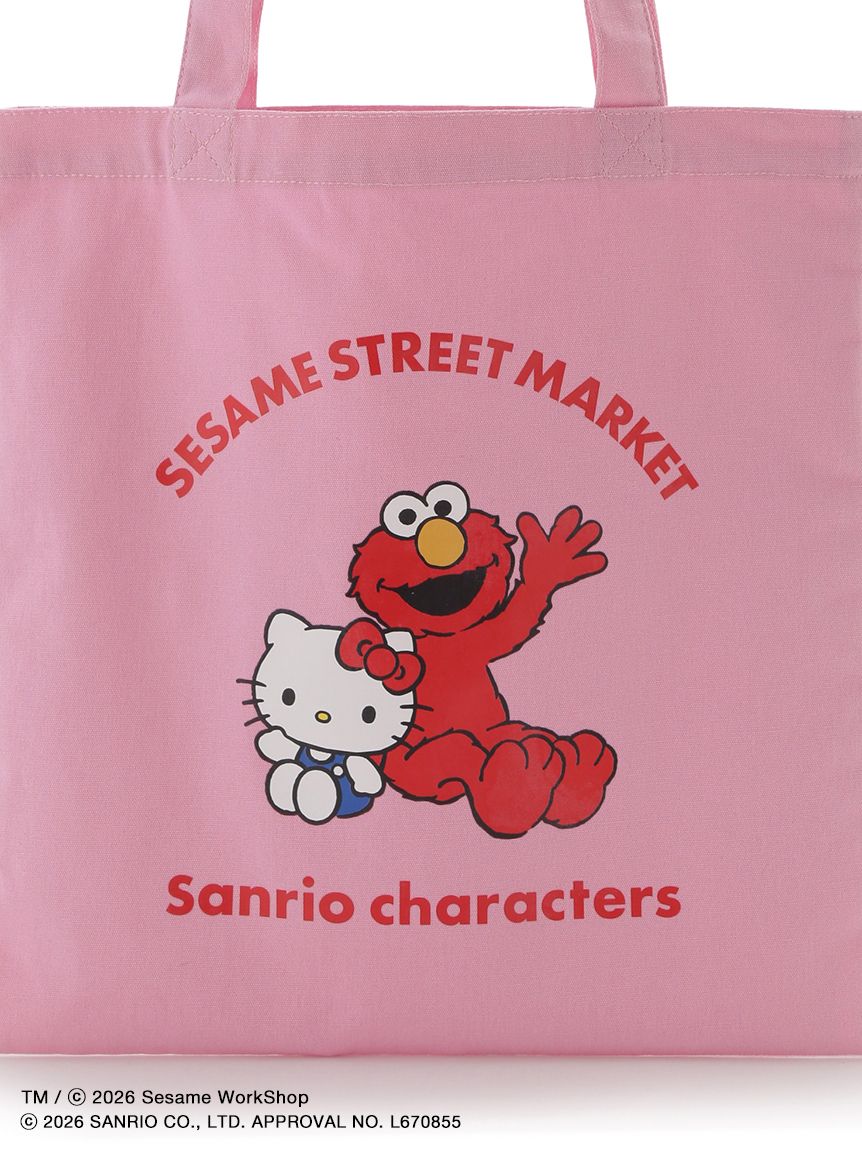 SESAME STREET MARKET×サンリオキャラクターズ】トートバッグ(バッグ