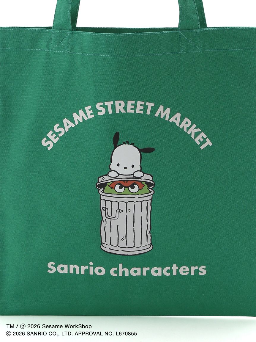 SESAME STREET MARKET×サンリオキャラクターズ】トートバッグ(バッグ