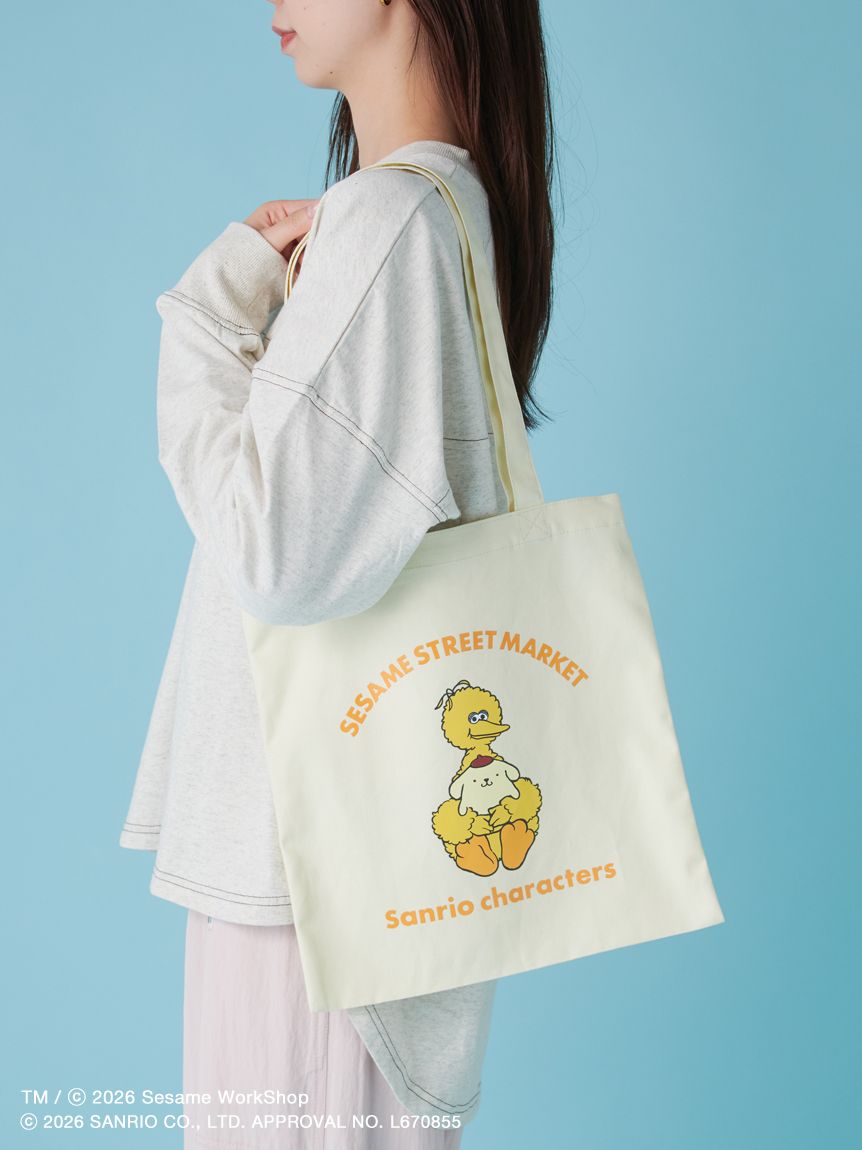 SESAME STREET MARKET×サンリオキャラクターズ】トートバッグ(バッグ