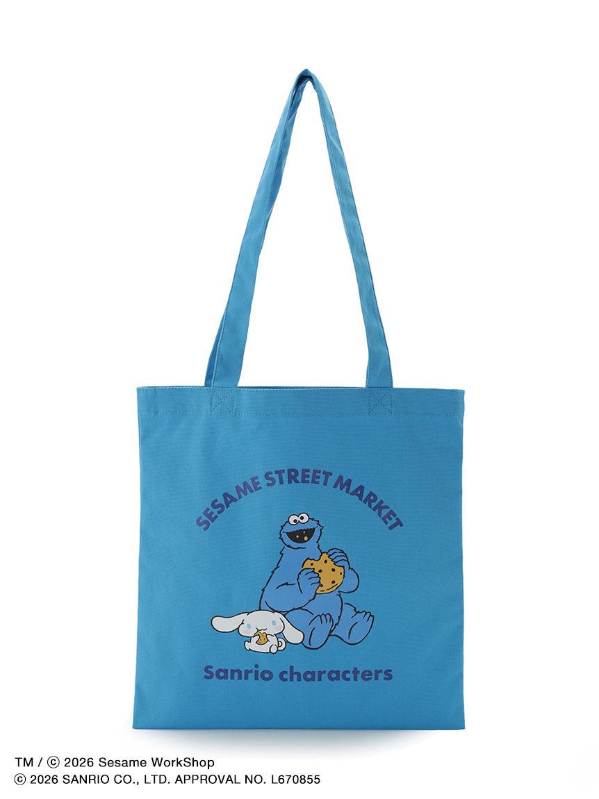 SESAME STREET MARKET×サンリオキャラクターズ】トートバッグ(バッグ