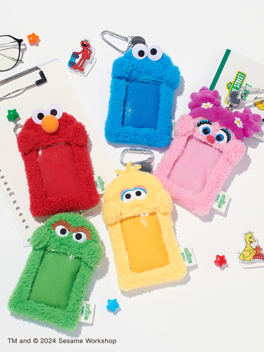 カードホルダー エルモ(キーホルダー)｜SESAME STREET MARKET