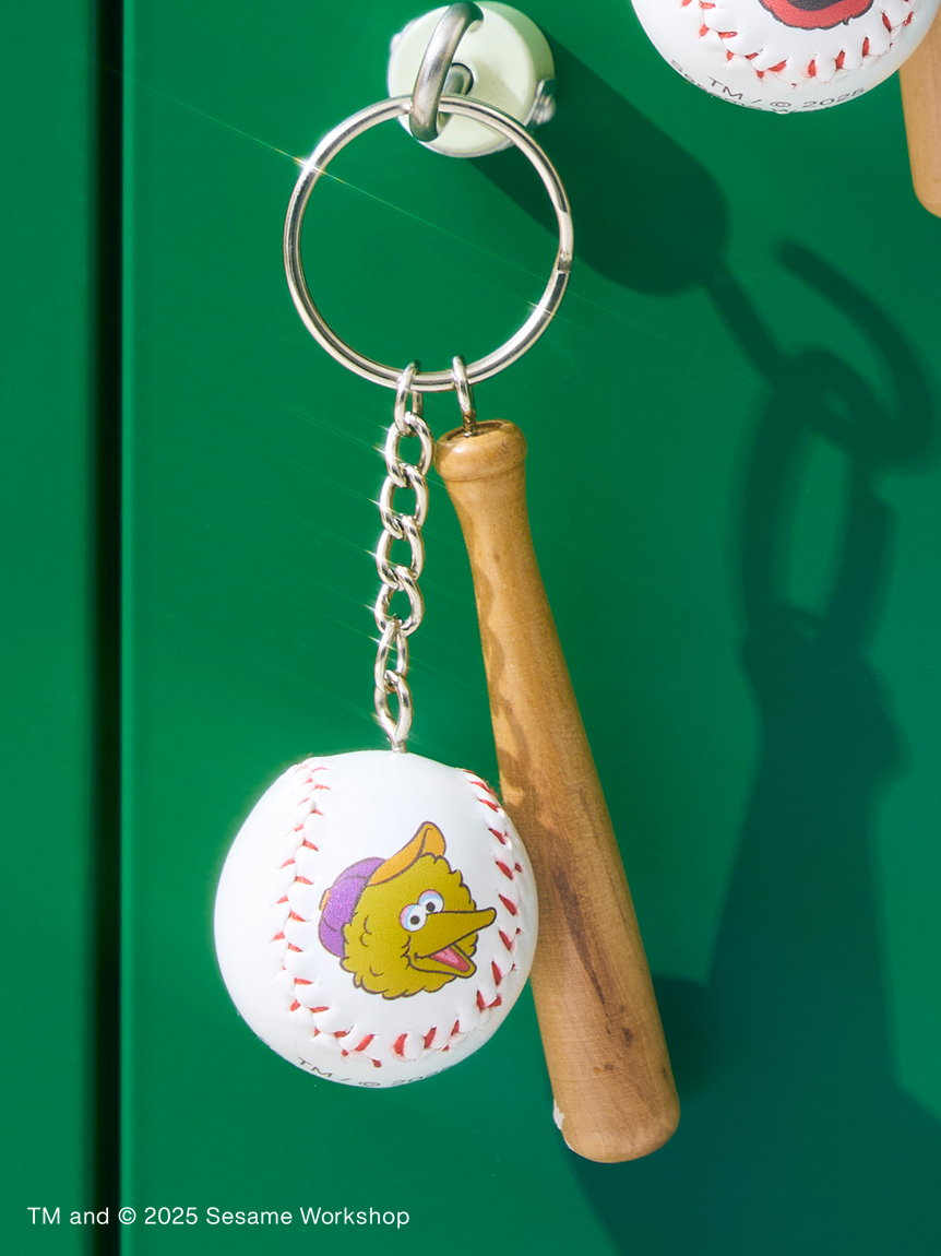 SESAME STREET MONSTERS】ベースボールモチーフ キーチェーン